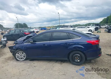 2017 Ford Focus Titanium из США, поврежденный, VIN 1FADP3J28HL257244